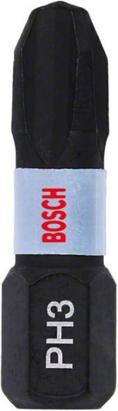 Bosch Impact Control PH3-Schrauberbits, 2-teilig. Für 2608522469 von BOSCH-Zubehör