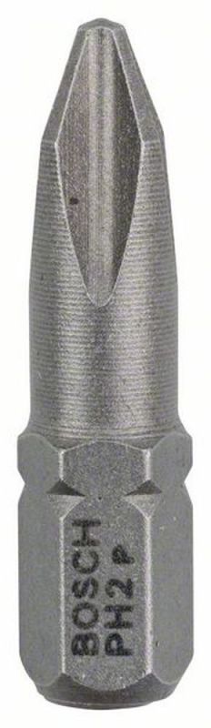 Bosch Schrauberbit Extra-Hart PH 2, 25 mm, 100er-Pack 2607001514 von BOSCH-Zubehör