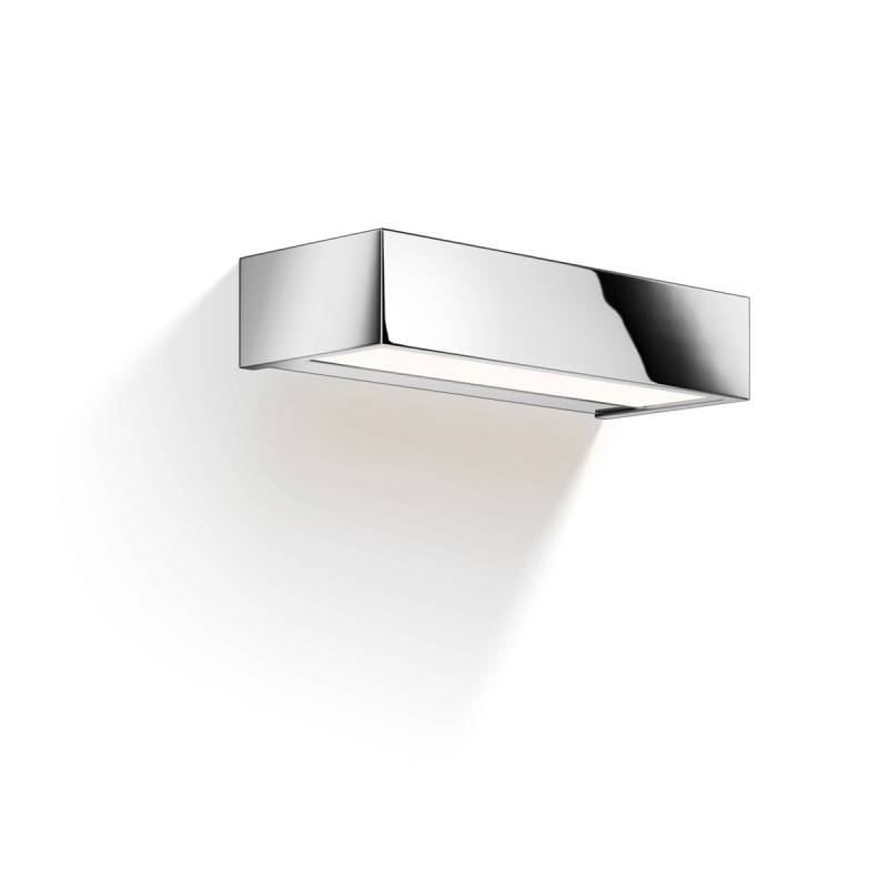 Box 25 N LED Wandleuchte Bad, Chrom, B: 25 cm, Extra-Warmweiß 2700K