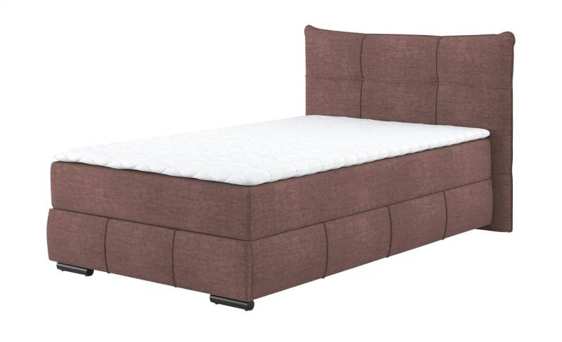 Boxbett mit Stauraum  Margam ¦ rot ¦ Maße (cm): B: 145 H: 109 Betten > Polsterbetten - Höffner