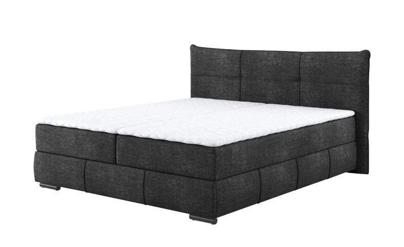 Boxbett mit Stauraum  Margam ¦ schwarz ¦ Maße (cm): B: 205 H: 109 Betten > Polsterbetten - Höffner