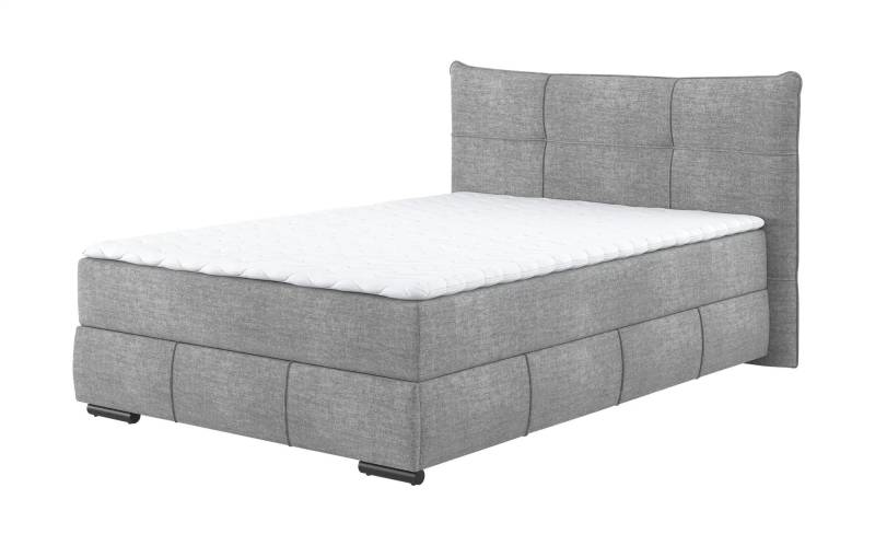 Boxbett mit Stauraum   ¦ grau ¦ Maße (cm): B: 165 H: 109 Betten > Boxspringbetten - Möbel Kraft