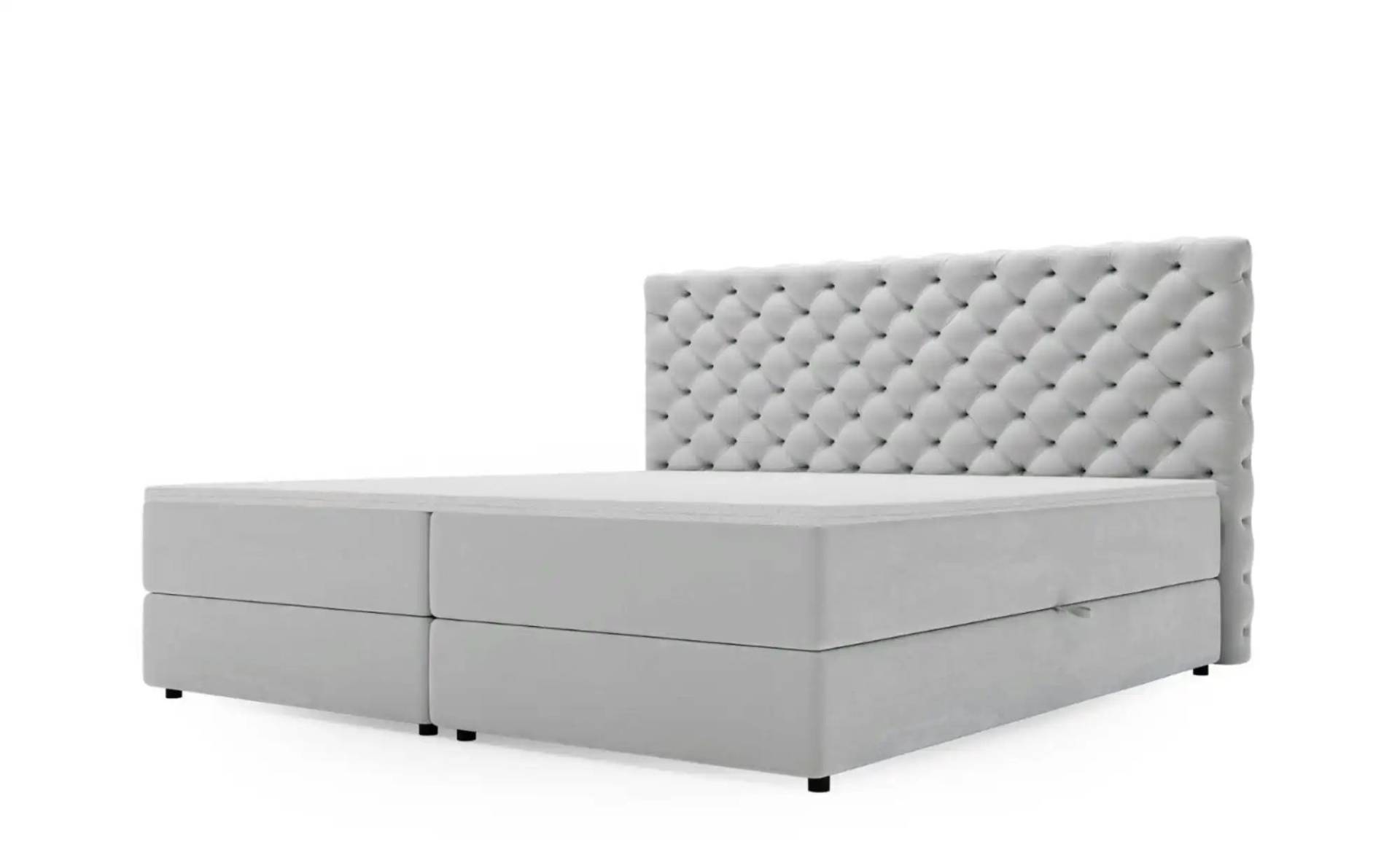 Boxbett mit Stauraum  ¦ grau ¦ Maße (cm): H: 119 Betten > Boxspringbetten - Möbel Kraft