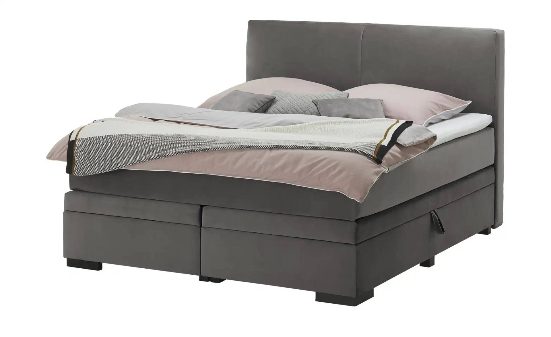 Boxi Boxspringbett mit Bettkasten Boxi Classic ¦ grau ¦ Maße (cm): B: 180 H: 125 Betten > Boxspringbetten - Möbel Kraft