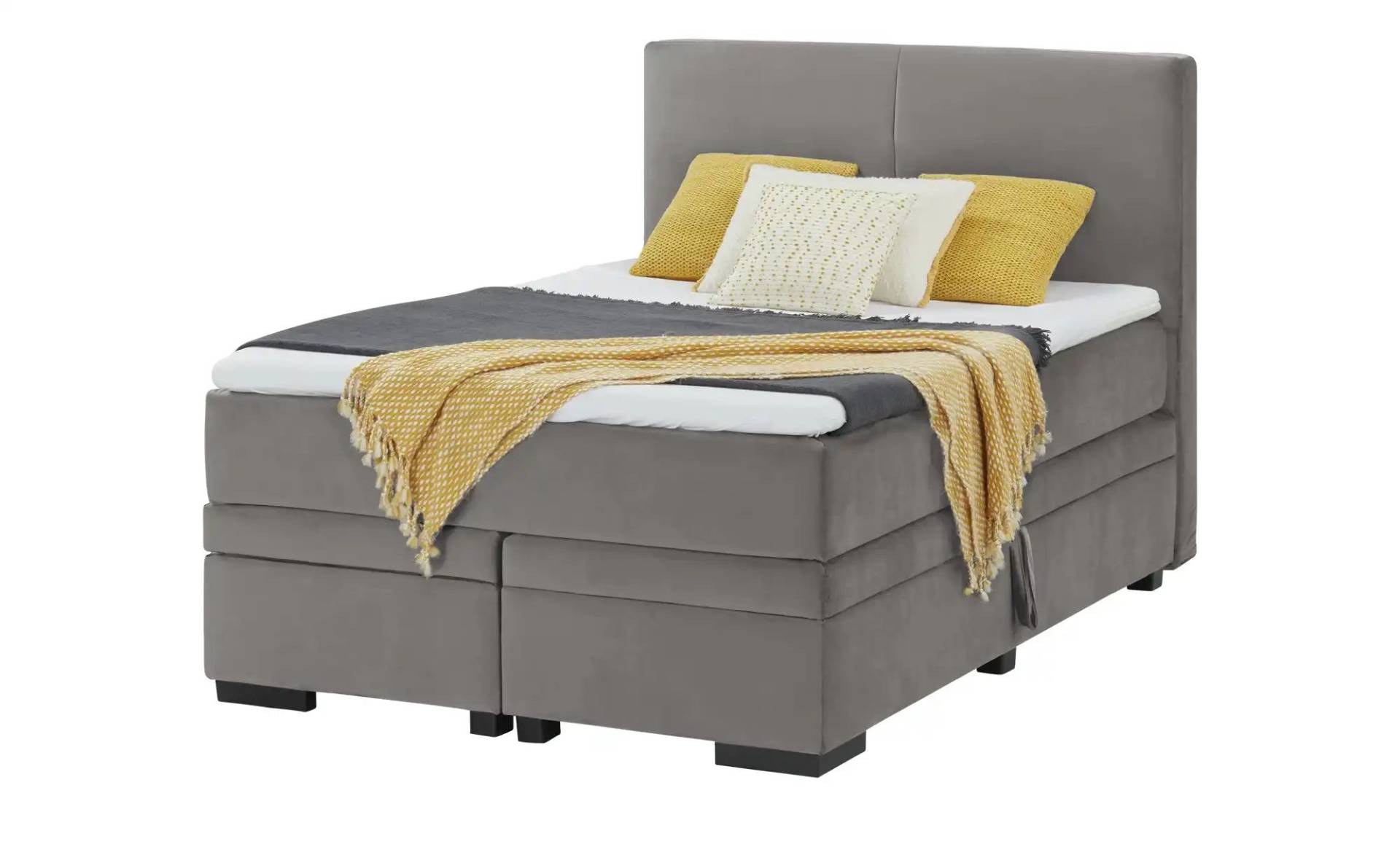 Boxi Boxspringbett mit Bettkasten Boxi Classic ¦ grau ¦ Maße (cm): B: 140 H: 125 Betten > Einzelbetten - Höffner