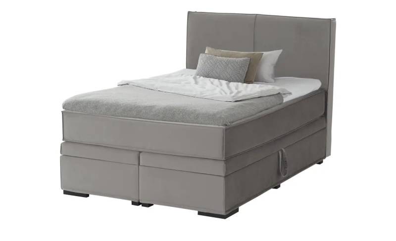 Boxi Boxspringbett mit Bettkasten Boxi Urban ¦ grau ¦ Maße (cm): B: 140 H: 125 Betten > Einzelbetten - Höffner