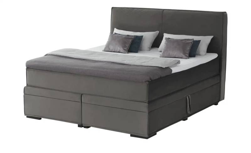Boxi Boxspringbett mit Bettkasten Boxi Urban ¦ grau ¦ Maße (cm): B: 160 H: 125 Betten > Boxspringbetten > Boxspringbetten 160x200 - Höffner