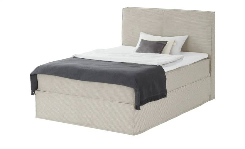 Boxi Boxspringbett mit trendigem Keder Boxi ¦ beige ¦ Maße (cm): B: 140 H: 125 Betten > Einzelbetten - Höffner