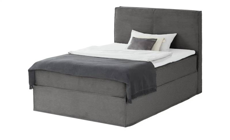 Boxi Boxspringbett mit trendigem Keder Boxi ¦ grau ¦ Maße (cm): B: 140 H: 125 Betten > Einzelbetten - Höffner