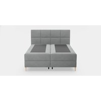 NADUVI Collection | Boxspring Quadro Samt mit Stauraum 180 x 200 cm von NADUVI Collection