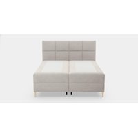 NADUVI Collection | Boxspring Quadro Samt mit Stauraum 160 x 200 cm von NADUVI Collection