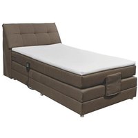 Boxspringbett Annabelle 120 x 200 Hellgrau