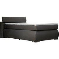 Boxspringbett Ellen anthrazit Liegefläche B/L: ca. 120x200 cm von XXXL