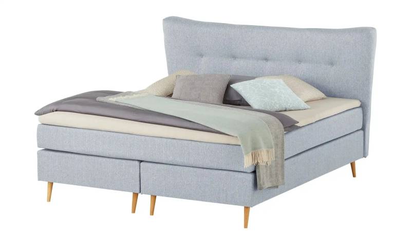 Boxspringbett  Ferill ¦ grau ¦ Maße (cm): B: 177 H: 122 Betten > Boxspringbetten > Boxspringbetten 160x200 - Höffner