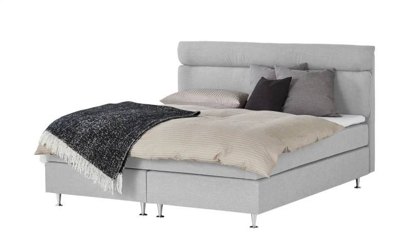 Boxspringbett  Fero ¦ grau ¦ Maße (cm): B: 171 H: 105,5 Betten > Boxspringbetten > Boxspringbetten 160x200 - Höffner
