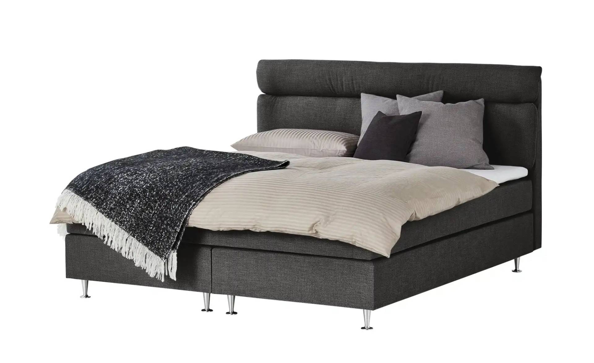 Boxspringbett Fero ¦ grau ¦ Maße (cm): B: 191 H: 105,5 Betten > Boxspringbetten > Boxspringbetten 180x200 - Höffner Boxspringbett Fero ¦ grau ¦ Maße (cm): B: 191 H: 105,5 Betten > Boxspringbetten > Boxspringbetten 180x200 - Höffner