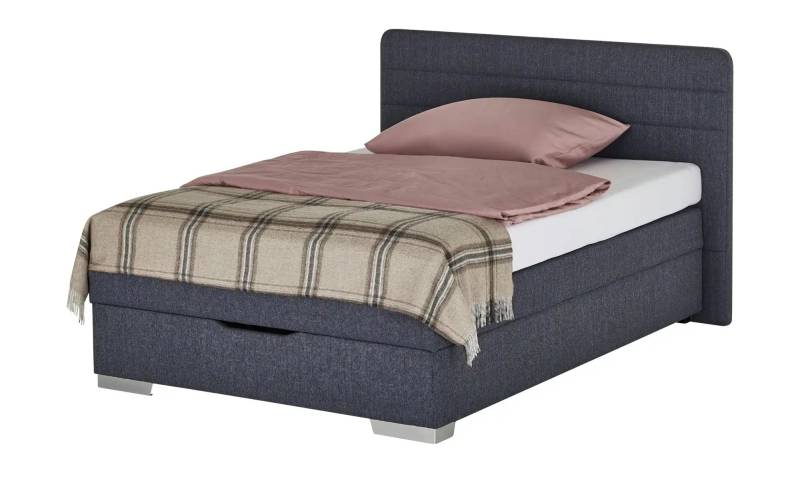 Boxspringbett mit Bettkasten Hackney ¦ blau ¦ Maße (cm): B: 141 H: 109 Betten > Einzelbetten - Höffner