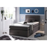 ED EXCITING DESIGN Boxspringbett "Hawaii", inkl. einem Bettkasten und Topper von Ed Exciting Design