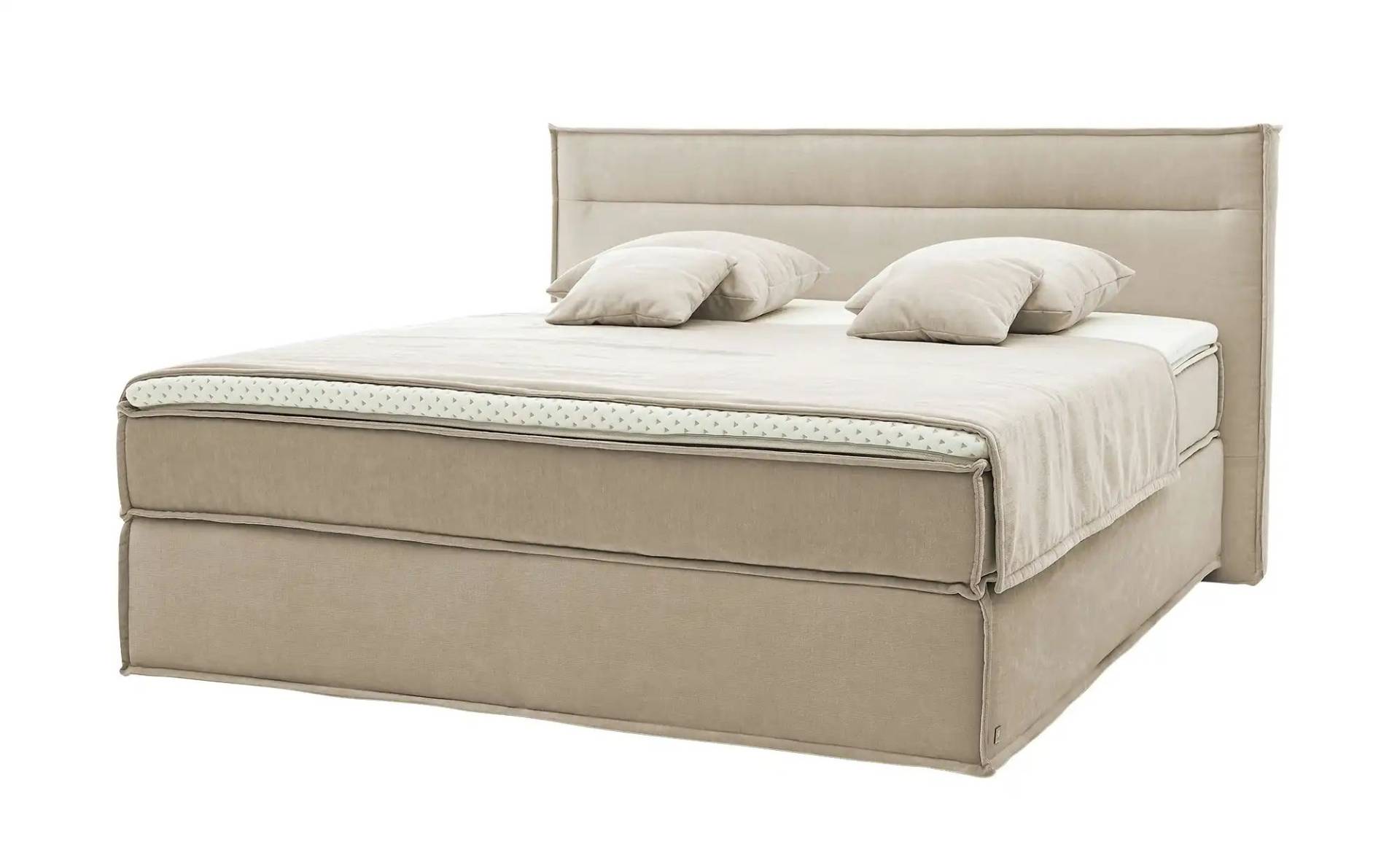 Musterring Boxspringbett  JustB! ¦ beige ¦ Maße (cm): B: 180 H: 115 Betten > Boxspringbetten - Möbel Kraft