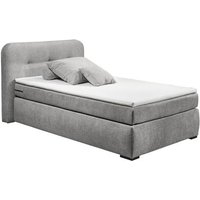 Boxspringbett Lemuel 6 120 x 200 Grau