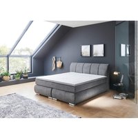 Boxspringbett Malin grau Liegefläche B/L: ca. 180x200 cm von XXXL