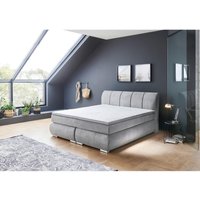 Boxspringbett Malin silber Liegefläche B/L: ca. 180x200 cm von XXXL