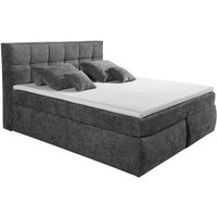Boxspringbett Micheal 200 x 220 Grau