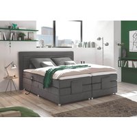 Boxspringbett Shalna 180 x 200 Grau