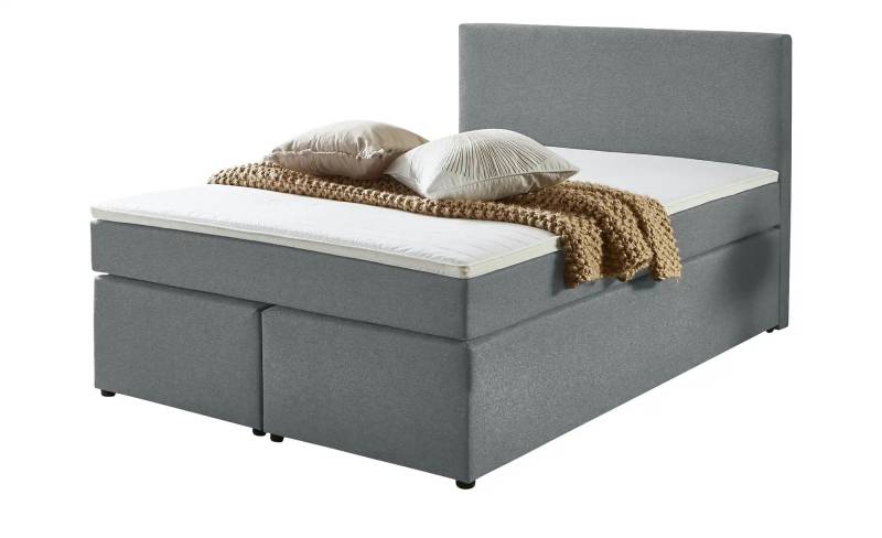 Boxspringbett   ¦ grau ¦ Maße (cm): B: 120 H: 105 Betten > Boxspringbetten - Möbel Kraft