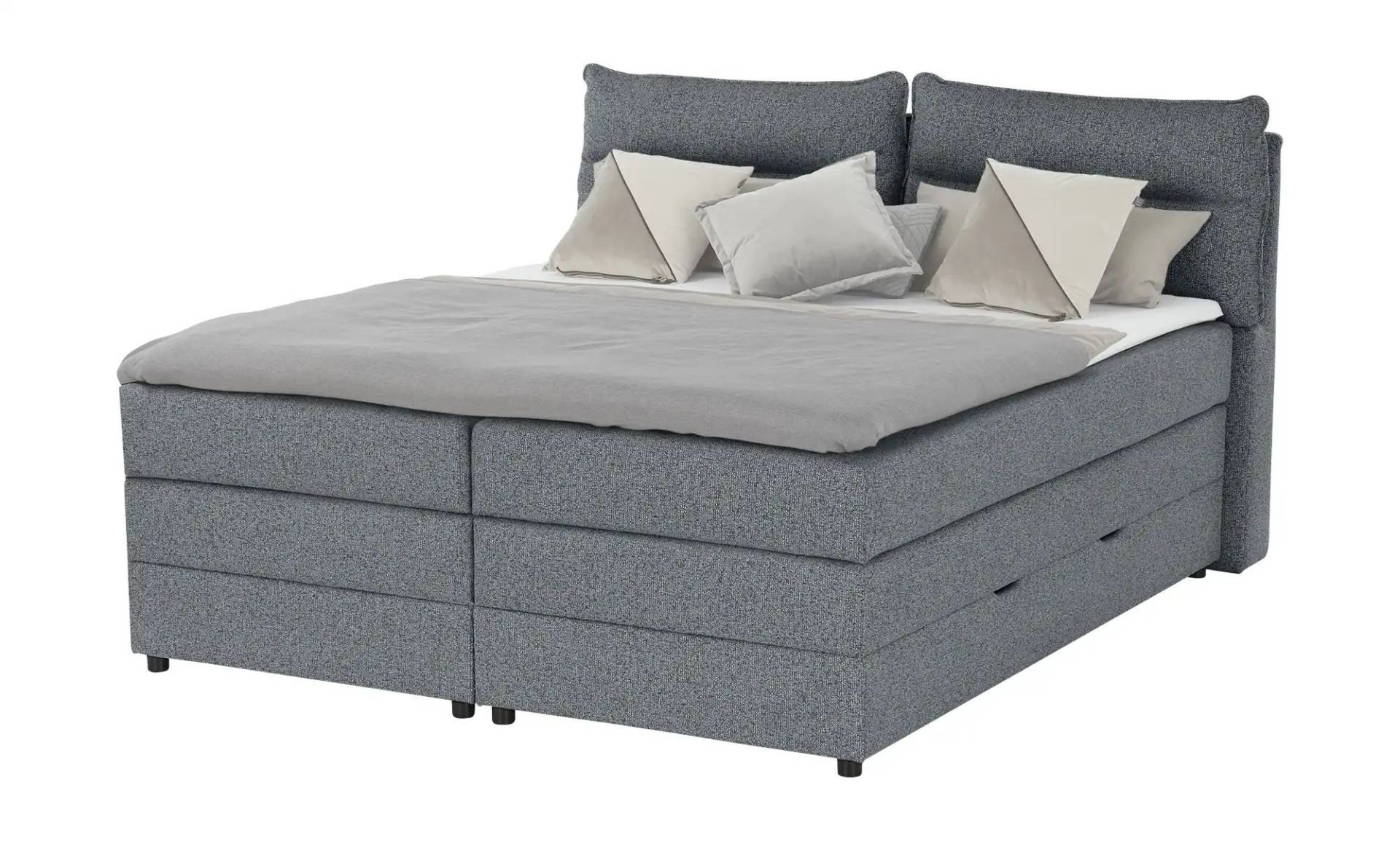 Boxspringbett mit Bettkasten Neto ¦ blau ¦ Maße (cm): B: 193 H: 109 Betten > Komfortbetten - Höffner