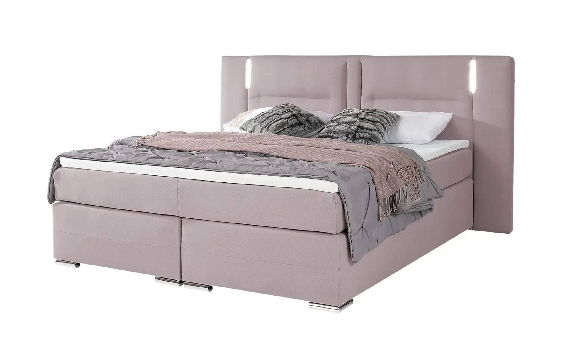 Boxspringbett ¦ rosa/pink ¦ Maße (cm): B: 233 H: 120 Betten > Boxspringbetten - Möbel Kraft