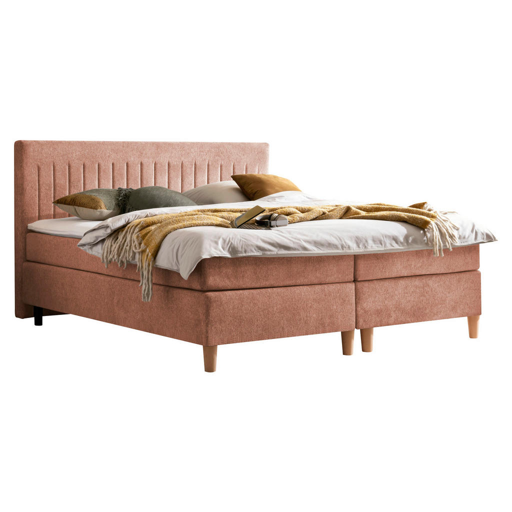 Boxxx Boxspringbett, Rost, Textil, Buche, massiv, H2, Höhe ca. 17 cm, 180x200 cm, Stoffauswahl, Topper durchgehend, Matratze in verschiedenen Härtegraden erhältlich, geteilt, Schlafzimmer, Betten, Doppelbetten Boxxx Boxspringbett, Rost, Textil, Buche, massiv, H2, Höhe ca. 17 cm, 180x200 cm, Stoffauswahl, Topper durchgehend, Matratze in verschiedenen Härtegraden erhältlich, geteilt, Schlafzimmer, Betten, Doppelbetten von Boxxx