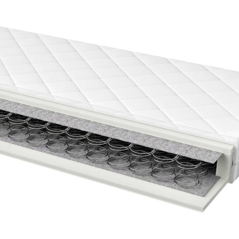 Boxxx FEDERKERNMATRATZE Weiß Boxxx FEDERKERNMATRATZE Weiß