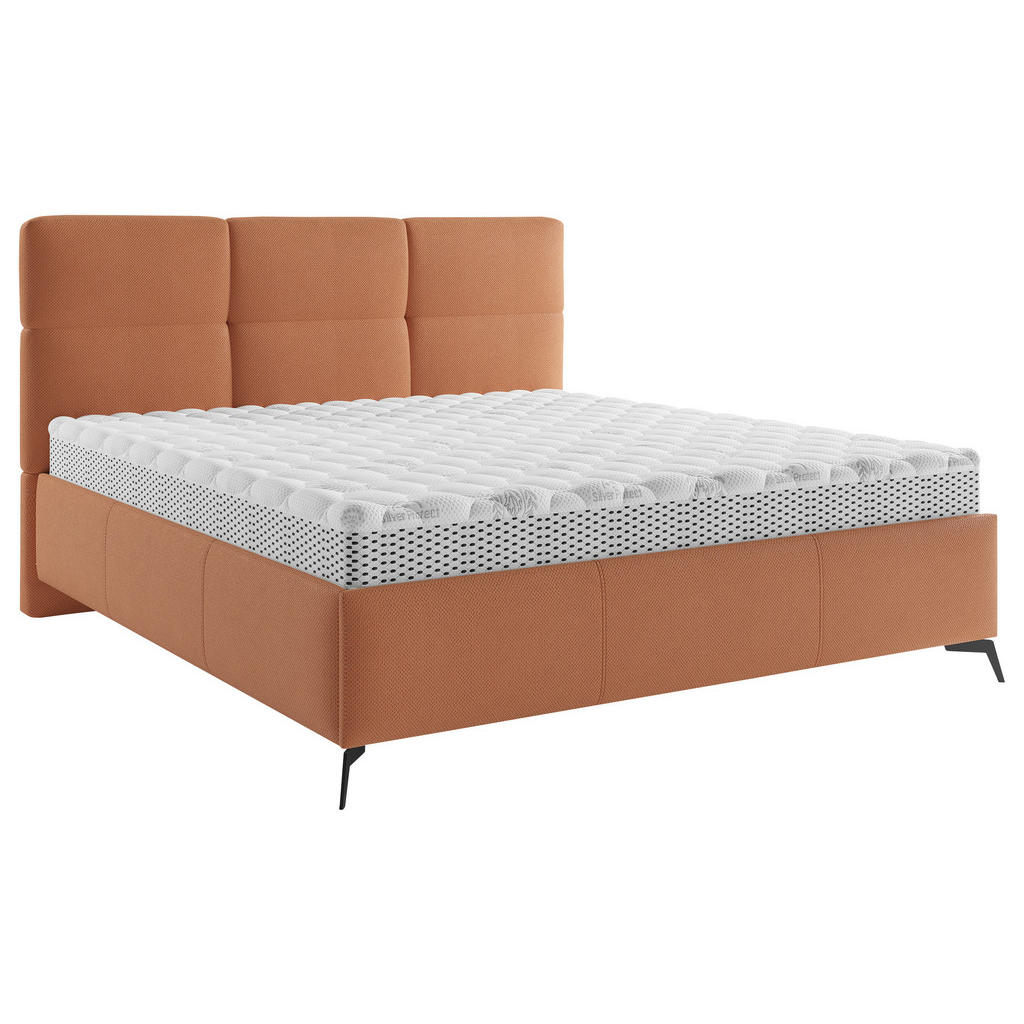 Boxxx Polsterbett, Rost, Metall, Holz, Buche, 140x200 cm, Bettkasten, gepolstertes Kopfteil, Stoffauswahl, in verschiedenen Größen erhältlich,alternative erhältlich, Schlafzimmer, Betten, Polsterbetten von Boxxx