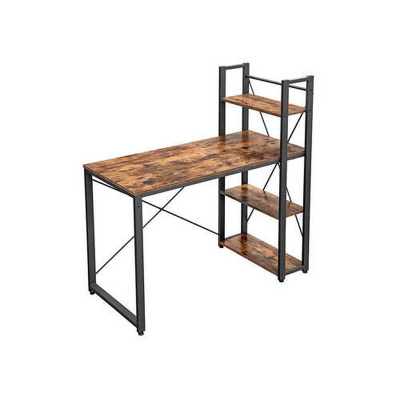 Boxxx SCHREIBTISCH Braun, Schwarz