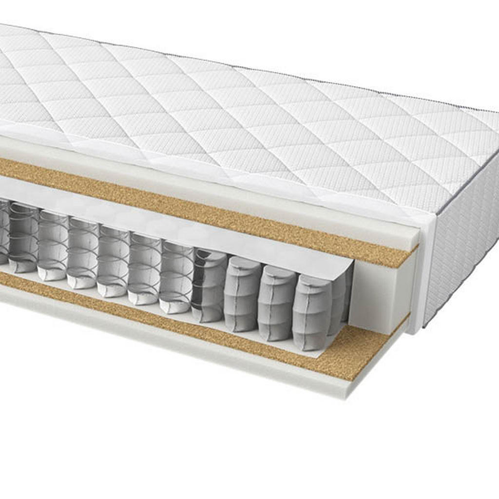 Boxxx Taschenfederkernmatratze, Textil, H4, 90x200 cm, alternative Größen erhältlich, Schlafzimmer, Matratzen Shop, Matratzen, Taschenfederkernmatratzen von Boxxx