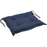 Sitzkissen Florina für Gartenstühle 41 cm, Navy