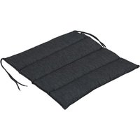 Sitzkissen für Gartenstuhl Delia, Dunkelgrau