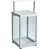 Windlicht Belfort aus Aluminium Big, Hellgrau
