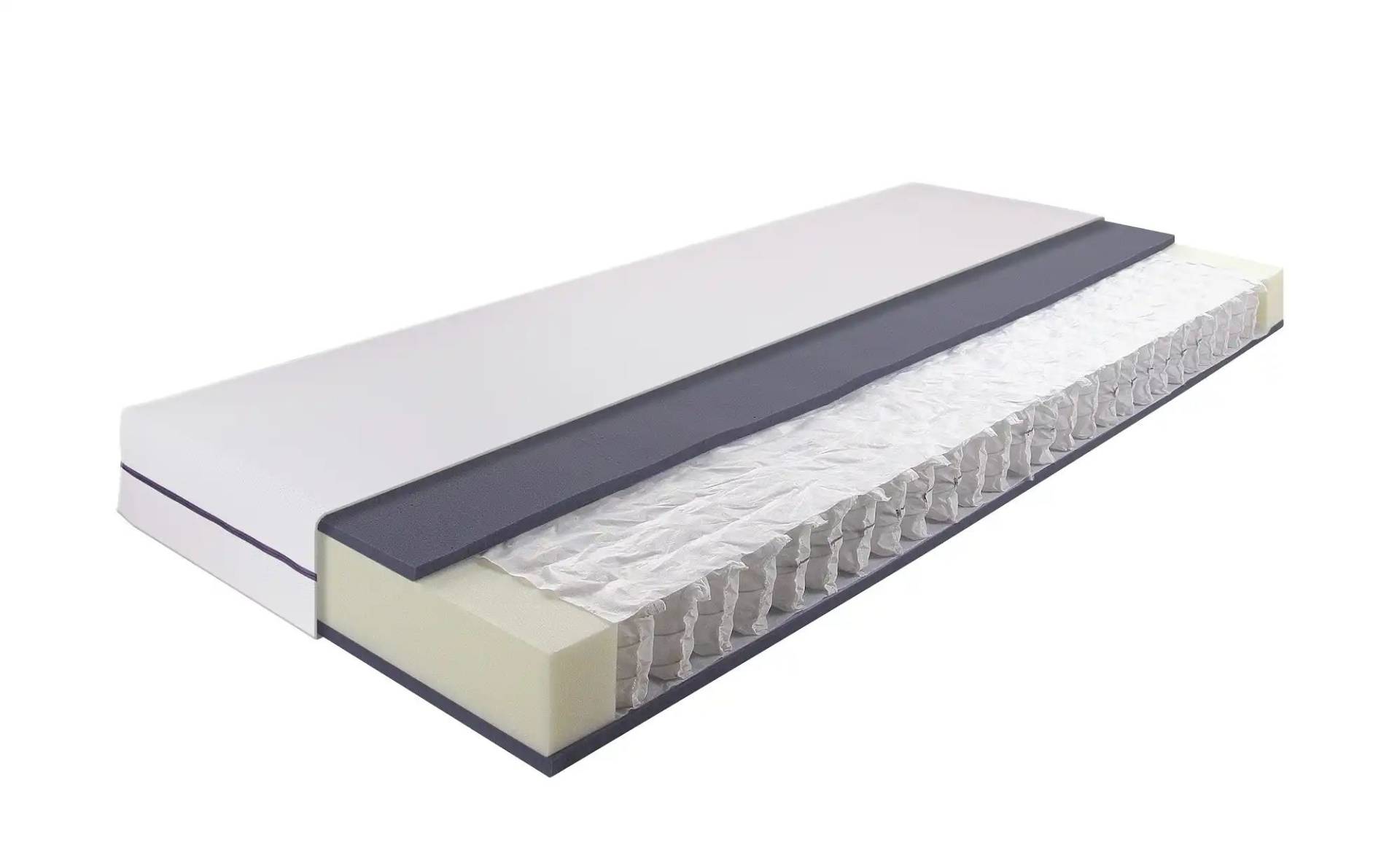 Breckle 7-Zonen Tonnentaschenfederkern-Matratze  Flex Air TTFK ¦ weiß ¦ Maße (cm): B: 140 H: 19 Matratzen & Zubehör > Matratzenarten > Federkernmatratzen - Möbel Kraft