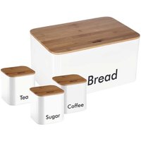 Brotkasten Mit Küchenbehältern Set Kinghoff Kh-1026