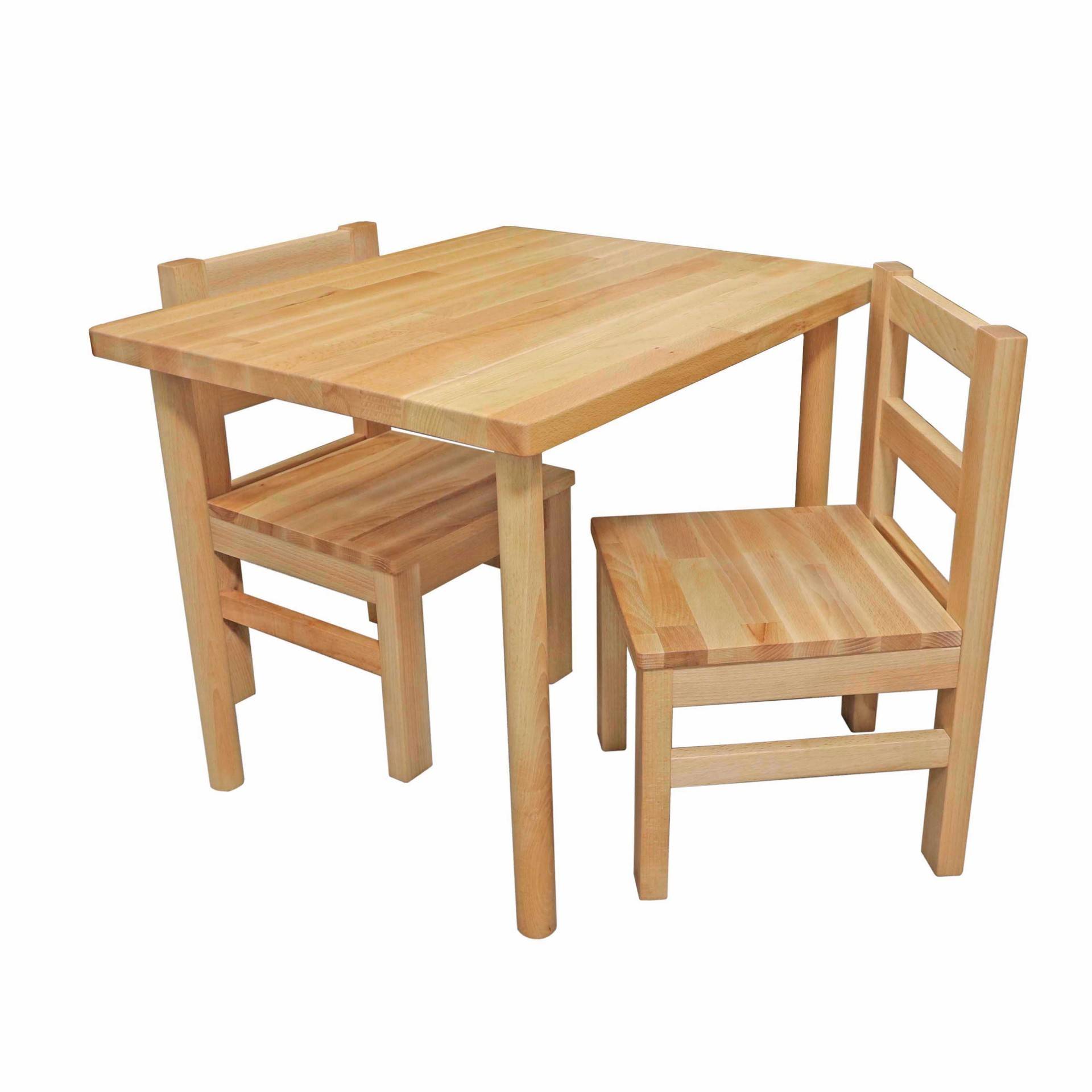 Bubema Kindersitzgruppe – aus Massivholz, als Stuhl, Tisch oder als Set, natur geölt oder weiß lackiert Bubema Kindersitzgruppe – aus Massivholz, als Stuhl, Tisch oder als Set, natur geölt oder weiß lackiert