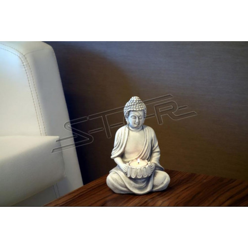 Buddha Skulptur Teelichter Kerze Ständer Große Skulptur Garten Buddha Skulptur Teelichter Kerze Ständer Große Skulptur Garten