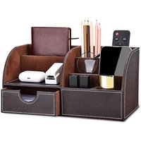 Büro Schreibtisch Organizer Ordnungssystem Tisch Organizer PU Leder Stiftehalter Stiftebox Stifteköcher Multifunktionale Bürobedarf Büro Schreibtisch Organizer Ordnungssystem Tisch Organizer PU Leder Stiftehalter Stiftebox Stifteköcher Multifunktionale Bürobedarf