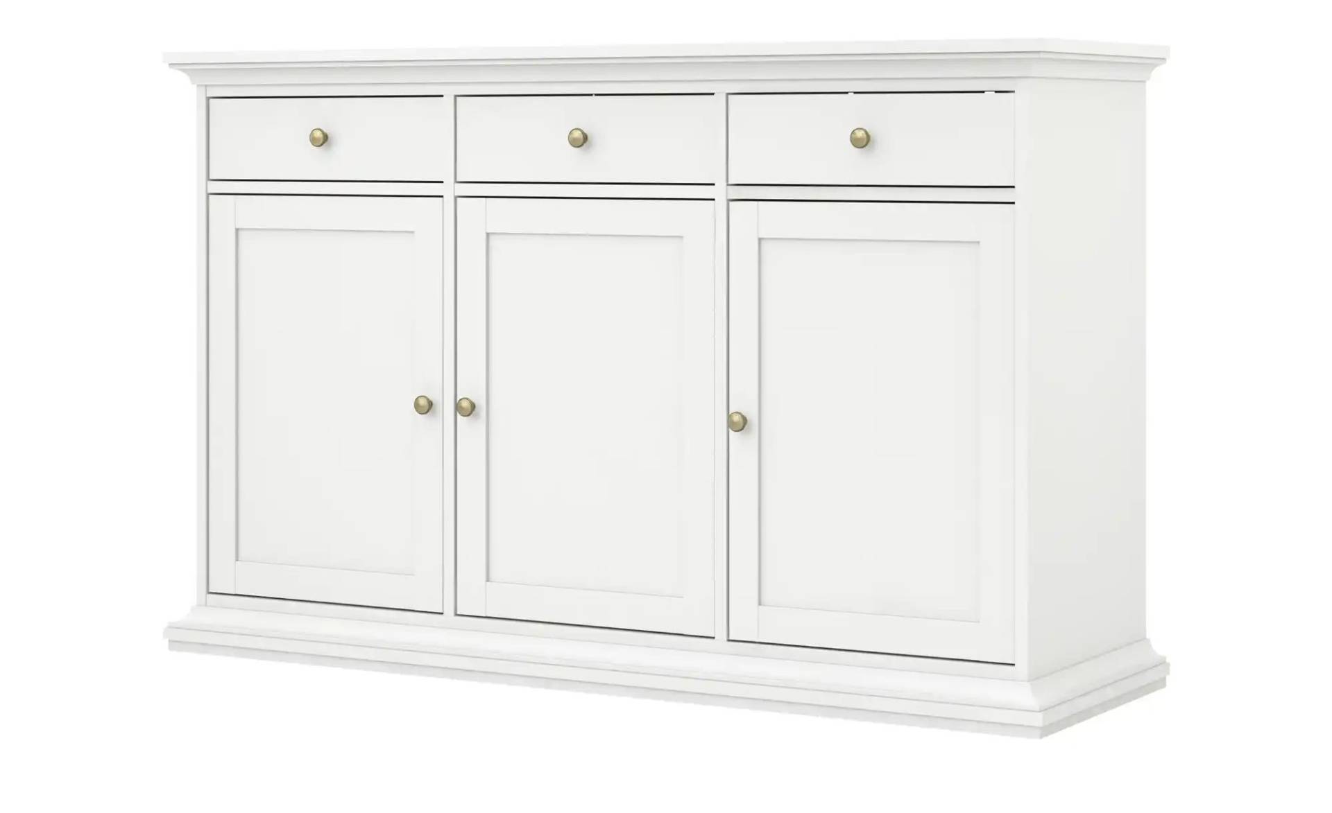 Buffet-Unterteil   ¦ schwarz ¦ Maße (cm): B: 143,7 H: 91,7 T: 46.1 Kommoden & Sideboards > Highboards - Möbel Kraft