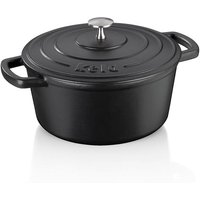 CALIDO Bräter 24cm Durchmesser schwarz 3,8 L von Kela 12471