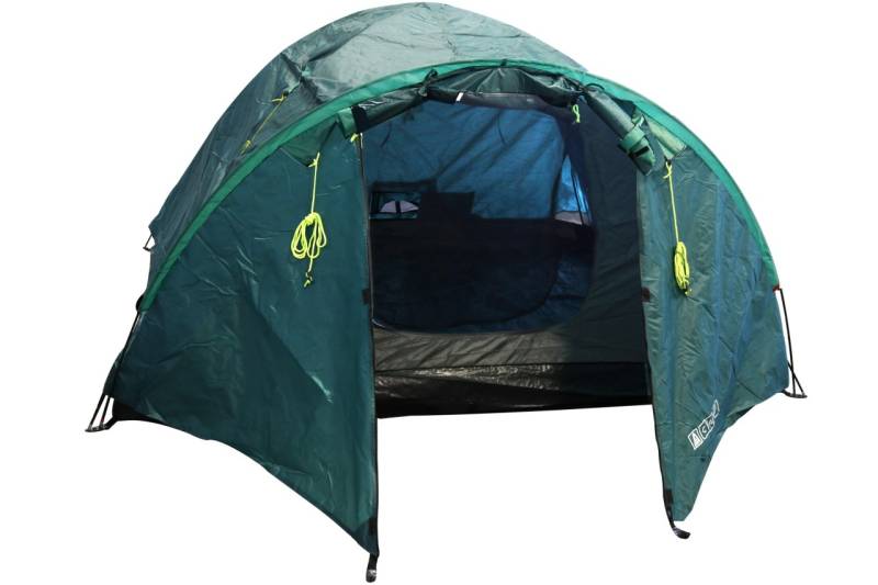 CAMP Zelt Kuppelzelt für 4 Personen 310 x 240 x 132 cm grün türkis