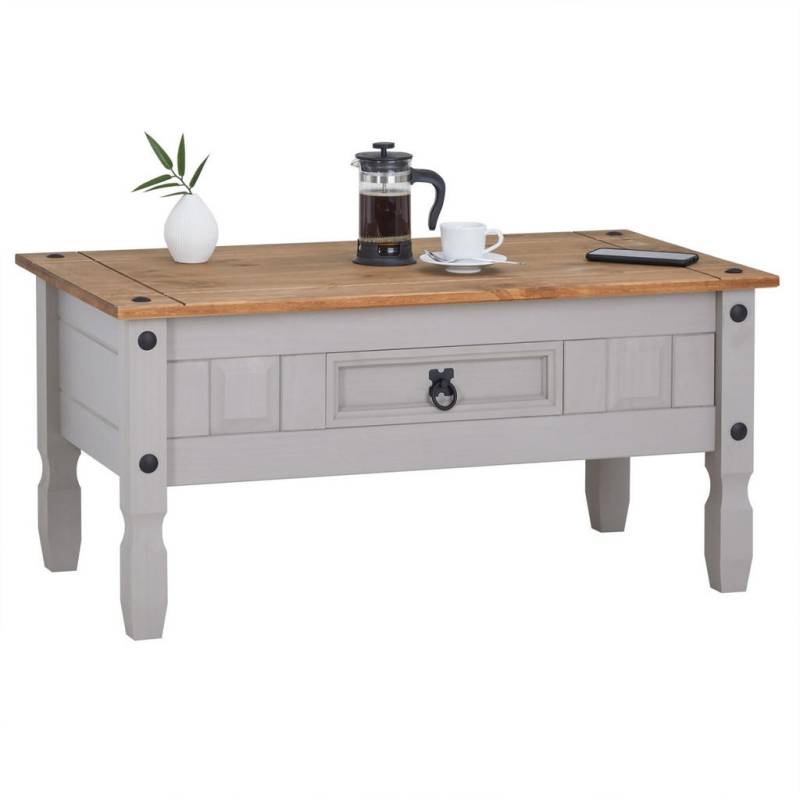 CARO-Möbel COUCHTISCH Grau