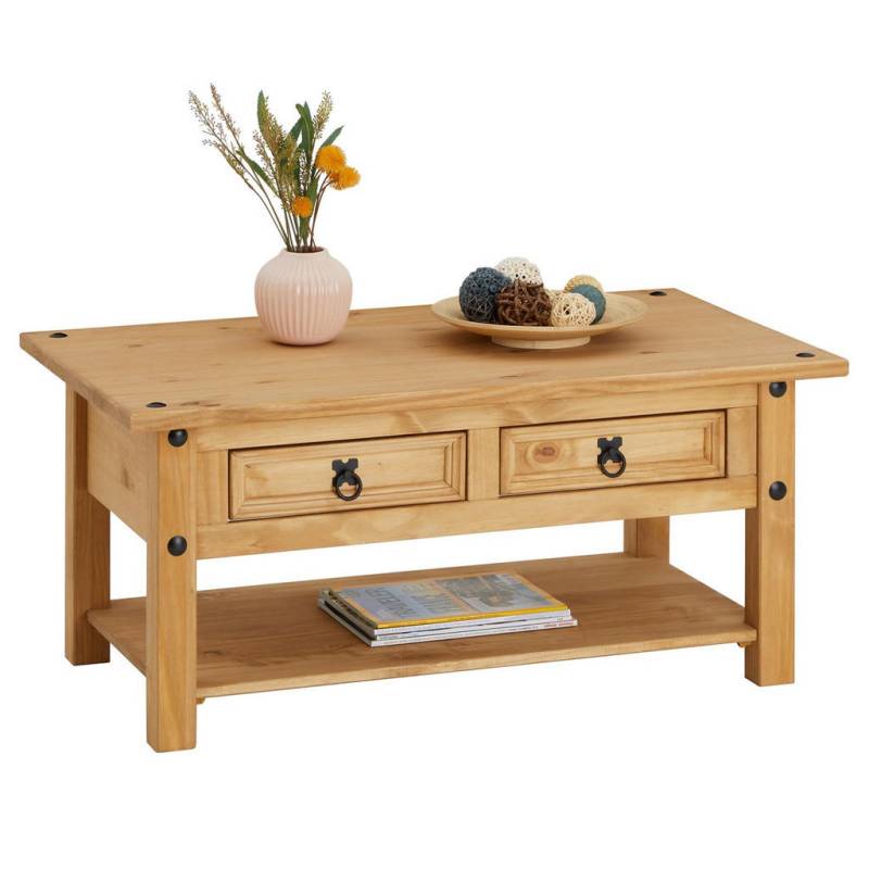 CARO-Möbel COUCHTISCH Natur