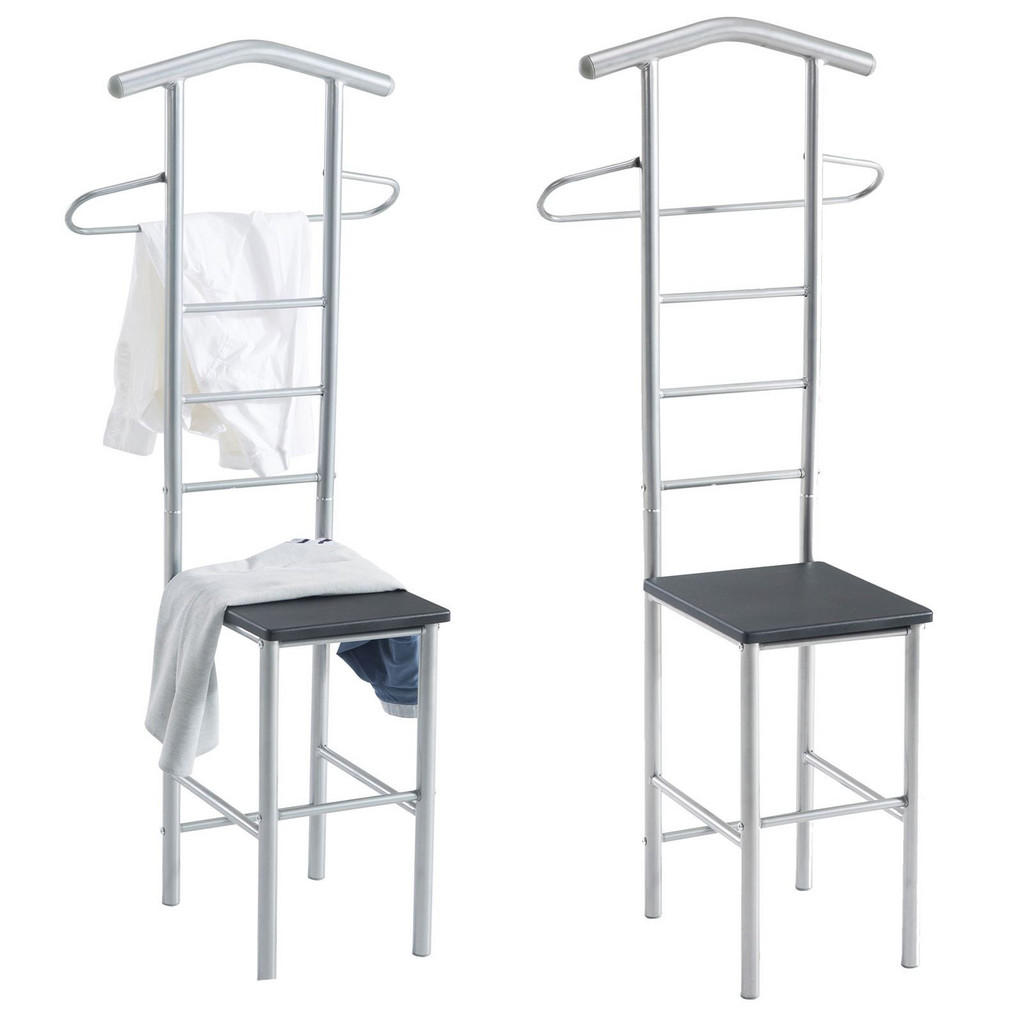 CARO-Möbel HERRENDIENER Schwarz CARO-Möbel HERRENDIENER Schwarz